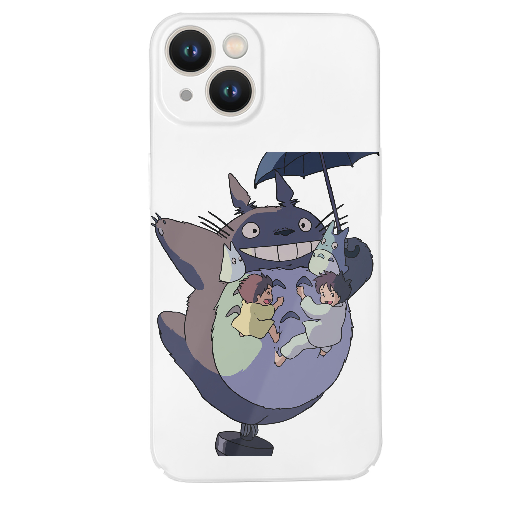 （画像用） となりのトトロ 草壁メイ 草壁サツキ My Neighbor Totoro Satsuki Kusakabe Mei Kusakabe 【iPhone 14シリーズ対応】ハードケース